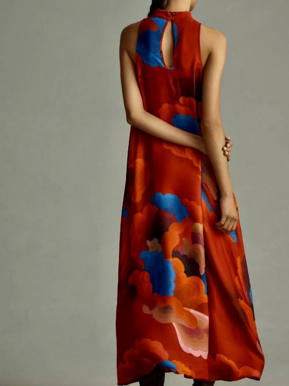 Farm Rio x Anthropologie Sleeveless Halter Maxi - worn once! - Picture 2 of 4